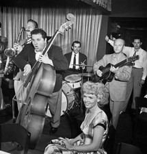 Chubby Jackson Billy Bauer Dottie Reid Onyx New York NY July 1947 Old Photo picture