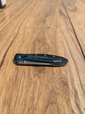 Kershaw Snap-on 1660BBSO Blue Assisted Drop Point Pocketknife Original picture