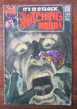 Vintage 1971 DC Comics THE WITCHING HOUR COMIC BOOK #13 Neal Adams cover Horror picture