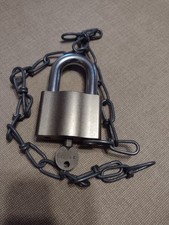 Conrail Padlock With Key Excellent Condition  picture