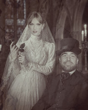 CUSTOM w/ YOUR PHOTO Haunted Mansion Constance Headless Groom Changing Portrait picture