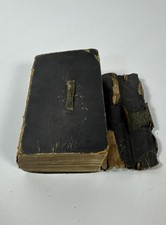 1855 Antique Holy Bible King James Version American Bible Society New York KJV picture