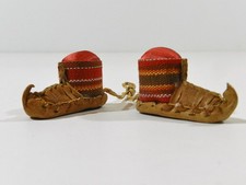Antique Leather Moccasin Pin Cushion Serbia picture