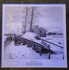 RARE Jody Harmon SIGNED and NUMBERED 164/500 Art Print “Manhay, Belgium
