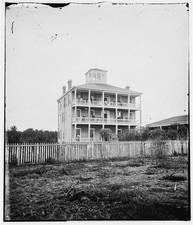 Photo:Atlanta Georgia 1864 House Southern Mansion Porch View picture