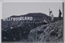 Hollywoodland Sign Vintage Photo 2