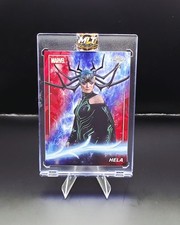 Topps 2025 Chrome Marvel Studios Thor: Ragnarok HELA Alpha Red Serial 1/5 picture