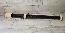Vintage AULOS E Recorder Brown MODEL No 103 n-E JAPAN VG Pre-Owned Clean picture