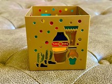 🔥HOT🔥Retired PartyLite SouthWestern Lights Holiday Tea Light Candle Holders 3” picture