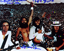 LYNYRD SKYNYRD ARTIMUS PYLE BOB BURNS LESLIE HAWKINS SIGNED REPRINT 8