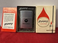 Vintage Motorola Zippo Lighter NIB - c. 1960s-70s picture