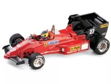 1/43 Ferrari 126C4 1984 Belgian GP M. Alboreto Diecast Model with Driver Figure picture