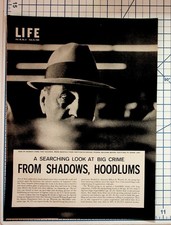 1959 LIFE Magazine Article: Tony Accardo Big Crime, Mafia, Hoodlums, Gangsters picture