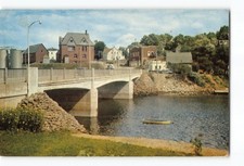 Montague Prince Edward Island Canada Vintage Postcard Bridge Spanning River picture
