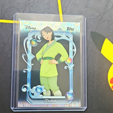Topps 2025 Disney Mulan #158 Mulan Parallel/Variety Serial /10 Trading Card picture