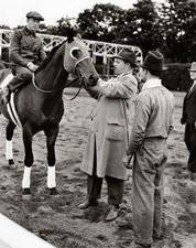 1938 Champion Race Horse SEABISCUIT & Handlers PHOTO  (180-e) picture
