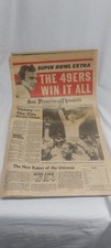 Vintage S.F. Chronicle, 49er's