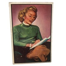 VTG 1953 Bowman NBC TV Radio Stars of NBC #36 Lucille Norman Card picture