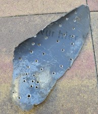 German WWII Luftwaffe Messerschmitt  Me109 G-10 Wing Skin Relic – Original Camo picture