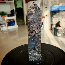 6.93LB Polishing and repairing of natural sphalerite crystal columns 3150g picture
