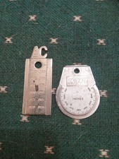 Vintage Spark Plug Gap Gauges Lot Of 2 USA Kastar And AC Great Condition Rare picture
