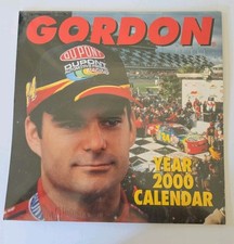 2000 Jeff Gordon Racing Vintage Calendar Factory Sealed Collector Reusable 2028  picture