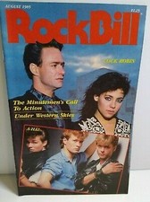 RockBill Magazine Cock Robin A-Ha Sting Minutemen Live Aid MTV Aug 1985 New Wave picture