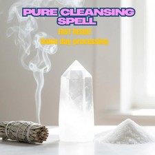 Pure Cleansing Spell - Negative Energy Removal & Aura Detox Clear Heavy Energy picture