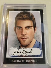 258 West Authentic Zachary Quinto Autograph card FULL signature 4A-2007 #200/258 picture