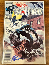 Web of Spider-Man #1 Signed 3X legends Ron Frenz, Simonson and G. LaRocque. picture