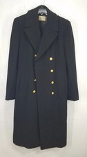 Vintage US Naval Academy Bridge Coat Wool Overcoat by Jacob Reed's Sons USNA picture