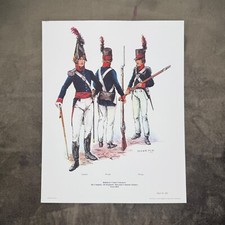Plate 462 Military Uniforms in America Baltimore United Volunteers, 4th Company picture