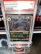 Pokemon Rocket Dark M. Rayquaza #1/2 Special Art Rare JP Fan Art picture