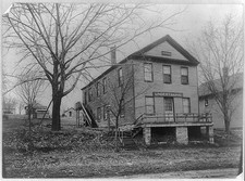 I.O.O.F. Hall Undertaking Funeral Home c1903 Fraternal Lodge Mortuary picture