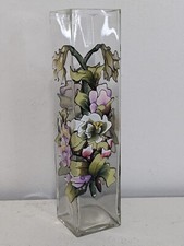 (A6) Vtg Joan Baker Design Hand Painted Floral 8.5