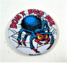Vintage 1970's Don't Bug Me Comic Funny 1 1/2