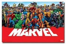 MARVEL HEROES POSTER Amazing Group Image RARE HOT NEW picture