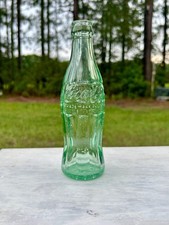 1940 Coca-Cola Bottle Waycross GA Laurens Glass D-105529 Hobbleskirt 6oz Georgia picture