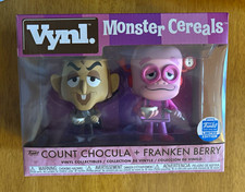 General Mills Monster Cereals Count Chocula & Franken Berry Vynl Set picture