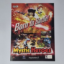 Mystic Heroes PlayStation 2 PS2 GameCube Battle Print Ad/Poster Promo Art picture