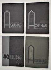 4 Yearbooks The College of St. Thomas Minnesota 1949, 50, 51, 52 Aquinas picture