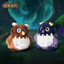 Blizzard World of Warcraft Horde & Alliance Druid  Owlkin Plush Doll Keychain picture