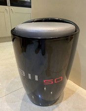 Porsche 911 50th Anniversary dealer promotional event stool - fault  picture