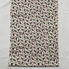 Vtg. Sunbonnet Sue Novelty Cotton Fabric 1980's Buttons/Floral 1 Yd 15” 44 Wide picture