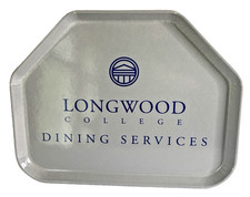 Vintage Longwood College Dining Cambro Cafeteria Tray Trapezoid 18