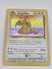 Dragonite Holo 4/62 Fossil Unlimited - 1999 WOTC - LP/MP picture