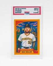 CUSTOM Mac Miller Baseball – 2021 Downtown Style PITTSBURGH PIRATES picture