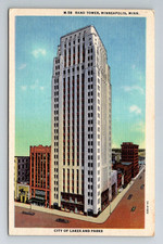 Postcard Minneapolis, Minnesota, Rand Tower - 1935 picture