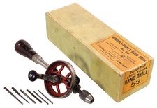 Goodell-Pratt No. 53 Steel Frame Hand Drill - Original Pasteboard Box picture