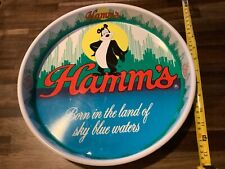 Vintage Hamm's Bear Beer Tray 1981 Olympia Brewing Co. 13”. Small dent in side. picture